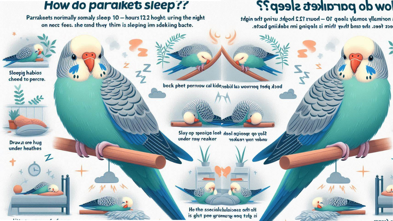  How Do Parakeets Sleep.