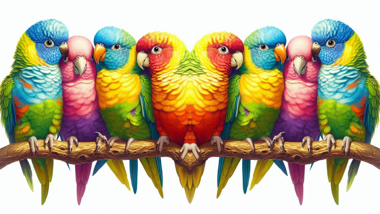 South American Parakeets